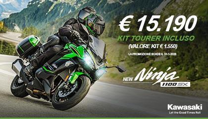Ninja 1100 con Kit Tourer in omaggio